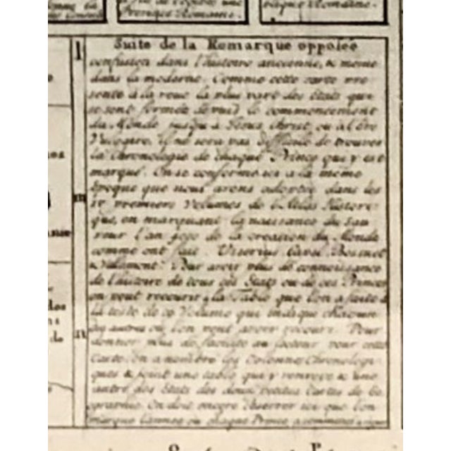 An 18th-Century Engraved Chart of Empires and Their Rulers, From Adam to Jesus, by Henri Abraham Châtelain For Sale - Image 13 of 13