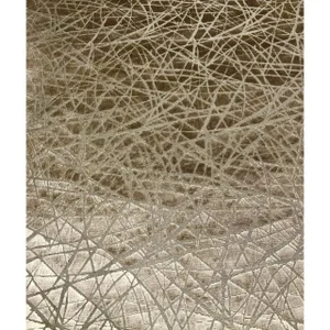 Linherr Hollingsworth for Kravet Parisio 34241.11.0 - Sand Taupe Designer Upholstery Cut Velvet Fabric - 3.5 Yards