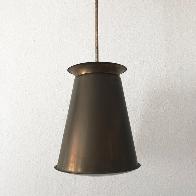 Vintage Modernist Pendant Lamp by Adolf Meyer for Zeiss Ikon For Sale - Image 10 of 18
