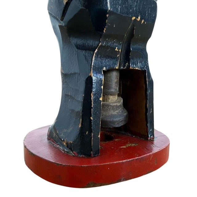 Antique Wooden Sailor Nutcracker, 1890s For Sale - Image 11 of 13