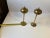 Metal Scandinavian Modern Brass Oil Lamps, 1970s, Set of 2 For Sale - Image 7 of 8