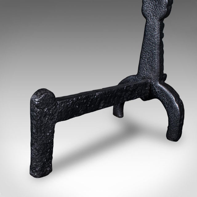 Pair of Antique Fireside Andirons, English, Fire Dog, Hearth, Georgian, c.1805 For Sale - Image 10 of 10