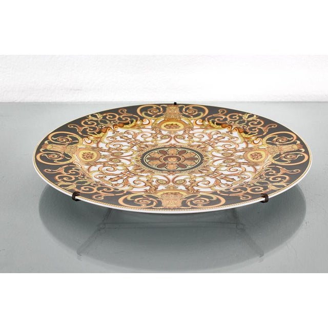 Decorative Porcelain Plates by Versace for Rosenthal, Germany, 1990s, Set of 6 For Sale - Image 17 of 18