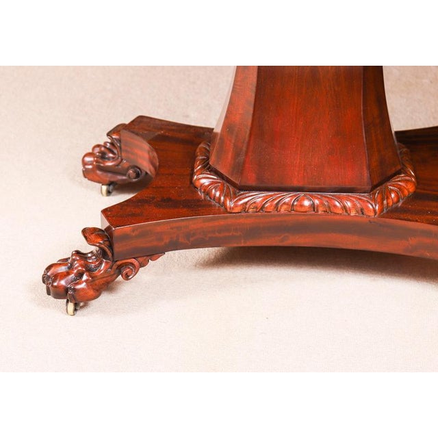 Antique 19th Century George IV Regency Twin Pedestal Dining Table For Sale - Image 15 of 18