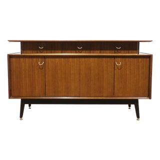 Mid Century Modern Vintage G Plan Afromosia Credenza Sideboard For Sale