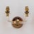 Beautiful pair of Art Deco Lucite two arm sconces from France, 1930s. Curved Lucite arms with lovely brass detail. Newly...