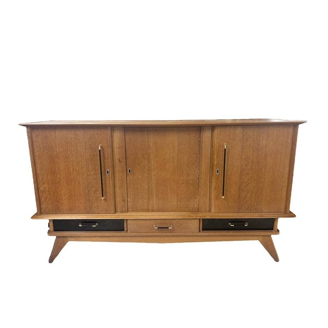 Sideboard in Oak by Charles Ramos, 1950s For Sale - Image 16 of 16