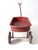 Mid-Century Red Toy Metal Wagon For Sale - Image 12 of 12