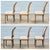 Brown 1990s Century Furniture Louis XVI Medallion Back Oak Dining Chairs for Reupholstery, Set of 6 For Sale - Image 8 of 12