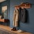 Even the jacket deserves Danish design! An unusual and well-made teak hat rack, model 208, designed and manufactured by...