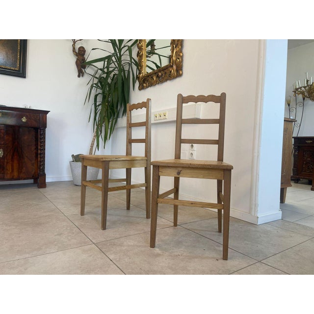 Set of Rustic Chairs in Spruce Wood, 1890s For Sale - Image 6 of 14