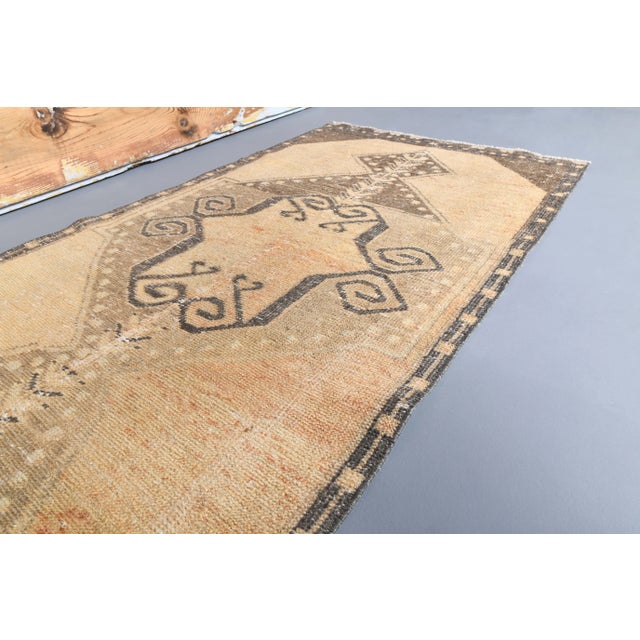 1970s Turkish Handmade Wool Runner Rug For Sale - Image 6 of 9