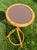 Taupe Rosenthal Netter, Bamboo and Rattan, Pedestal/Plant Stand, Italy, 1950’s, Attributed to Franco Albini For Sale - Image 8 of 10