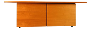 Italian Wooden Sideboard with Sliding Doors, 1990s