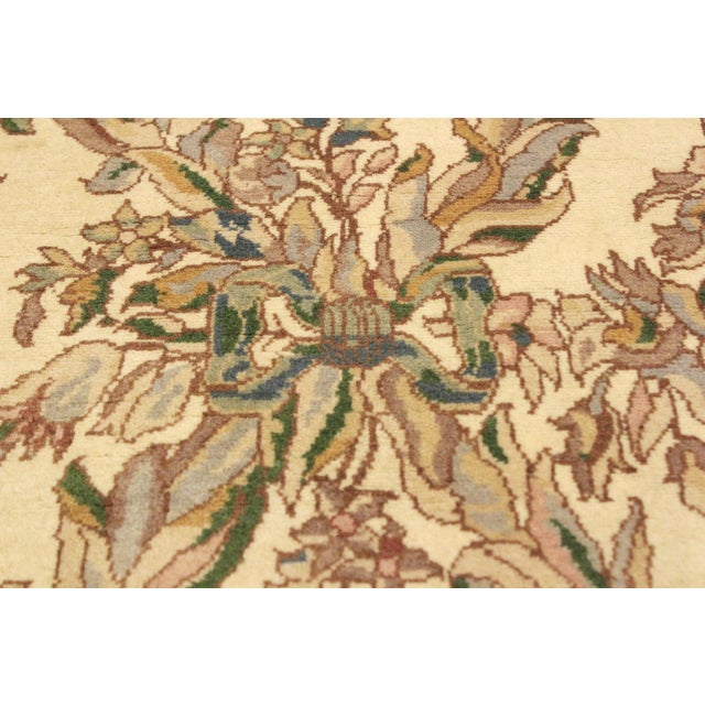 Shabby Chic Basan Pak-Persian Beige/Gray Wool Rug - 4'0'' X 6'2'' For Sale - Image 4 of 9