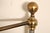 Contemporary Iron And Brass King Size Metal Bed Frame For Sale - Image 14 of 18