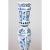 Blue Vintage Dutch Delft Floral Candlesticks - A Pair For Sale - Image 8 of 9