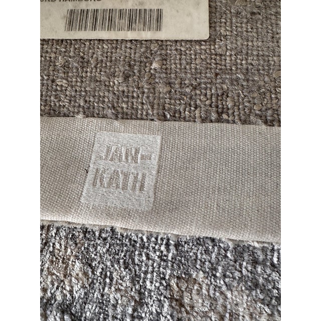 Hand-Knotted Wool and Silk Boro 10 Rug from Jan Kath, 2010s For Sale - Image 4 of 6
