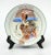 Porcelain, painting, author`s signature. Diameter 27 cm.