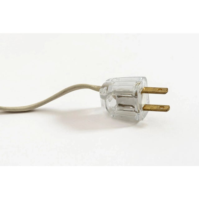 Antique Art Deco Bauhaus Pair Table Lamps With Glass Photo Inserts For Sale - Image 11 of 11