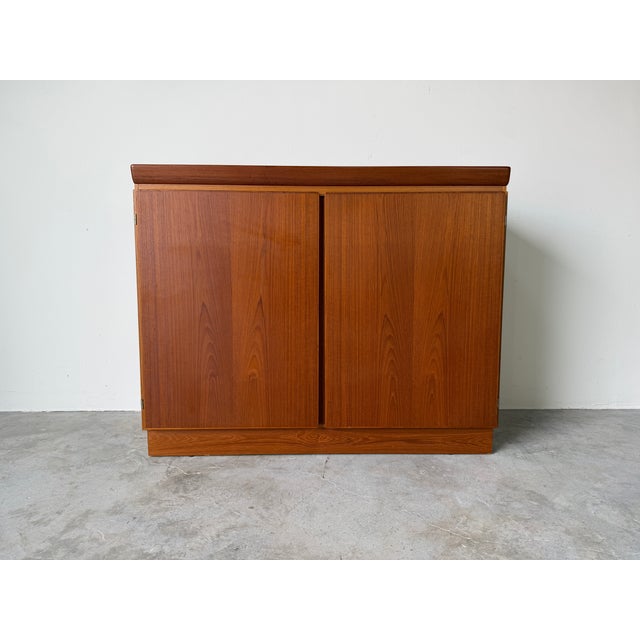 Mid-Century Modern 1960s Mid Century Skovby Møbelfabrik Danish Teak Cabinet – Made in Denmark For Sale - Image 3 of 18
