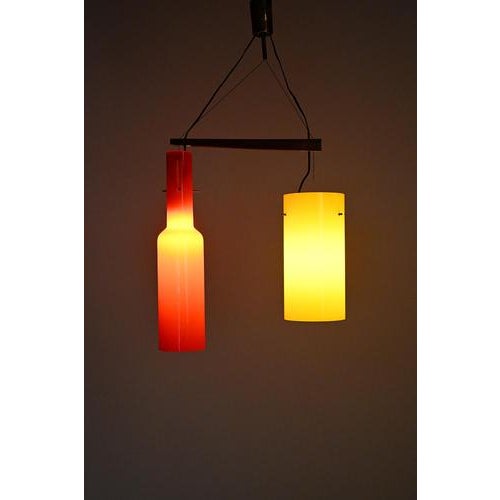 Italian Hanging Lamp, 1960s For Sale - Image 3 of 15