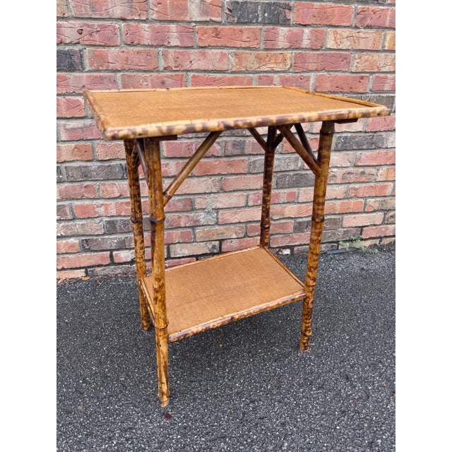 English 19th Century English Bamboo Table For Sale - Image 3 of 7