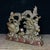 Vintage Chinese Bronze Dragon & Phoenix Sculpture – "Dragon and Phoenix Bring Auspiciousness" (龙凤呈祥) For Sale - Image 4 of 9
