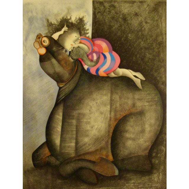 Modern Graciela Rodo Boulanger Au Repos 1983 Reproduction Print For Sale - Image 3 of 8