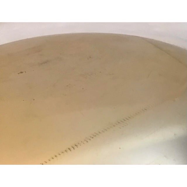 Vintage Mid-Century Mosaic Tile Yellow Tone Bowl Dish For Sale - Image 11 of 12