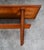 1960s Mid Century Danish Modern Coffee Table Solid Teak Vintage Surfboard Shelf Retro For Sale - Image 11 of 12