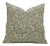 Fabdivine Indian Block Print Cushion Cover 22x22 Inch Cotton Satin-Throny Stems For Sale