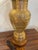 1930/1940s Boho Moroccan Tooled Brass Lamp with Copper and Wood Accents -Crafted From Lustrous Brass, -Base is Adorned...