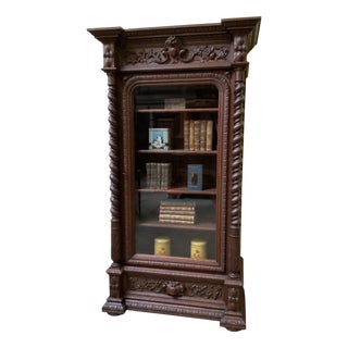 Antique Gründerzeit Display Bookcase, 1880 For Sale