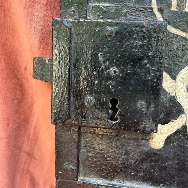 Vintage Pharmacy Door Safe, 1920s For Sale - Image 4 of 12