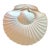 1990s Portugal Clam Shell Platter With Attached Dip Bowl For Sale