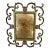 Jay Strongwater Ornate Jeweled and Enameled Metal Scroll Picture Frame For Sale
