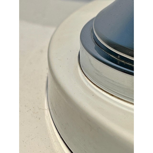 Silver Space Age Table Lamp by Targetti Sankey, 1960s For Sale - Image 8 of 11