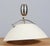 Hans J. Wegner pendant of white lacquered aluminium. Model HJW37, made by Louis Poulsen Up to 250V (Europe/UK...