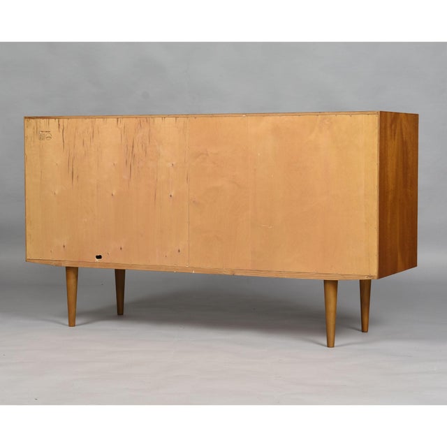 Poul Hundevad 54.5 Inch Danish Modern Teak Credenza For Sale - Image 6 of 15