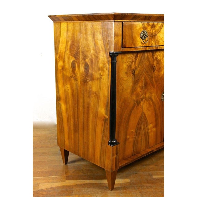 Antique Austrian Biedermeier Trumeau Commode, 1825 For Sale - Image 10 of 14