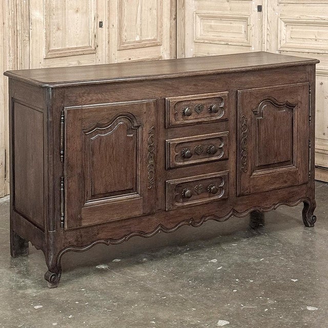 18th Century Country French Buffet ~ Credenza For Sale - Image 4 of 18