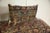Contemporary Antique Kerman Rug Fragment Pillow For Sale - Image 3 of 6
