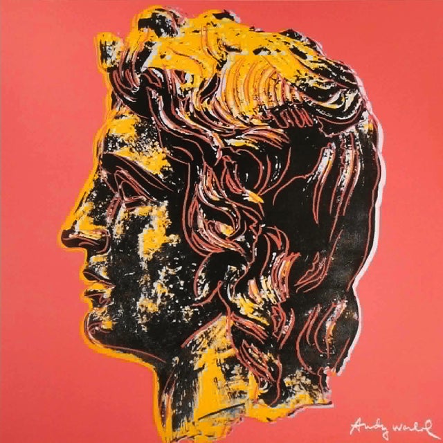 Andy warhol limited edition lithograph by cmoa. after limited edition lithograph n 140 / 500 - numbers signed in pencil....