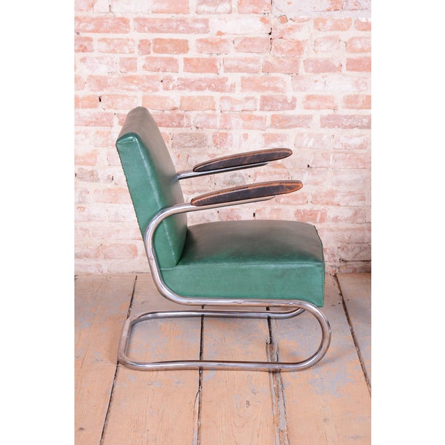 Bauhaus Armchairs in Beech and Chrome from Mauser, Germany, 1930s, Set of 2 For Sale - Image 11 of 18
