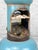 Turquoise Vintage Abstract Folk Signed Pottery & Stained Glass Window Shrine Sculpture For Sale - Image 8 of 13