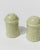 Ceramic Vintage Salt and Pepper Shakers in Mint Ceramic, 1970s, Set of 2 For Sale - Image 7 of 11