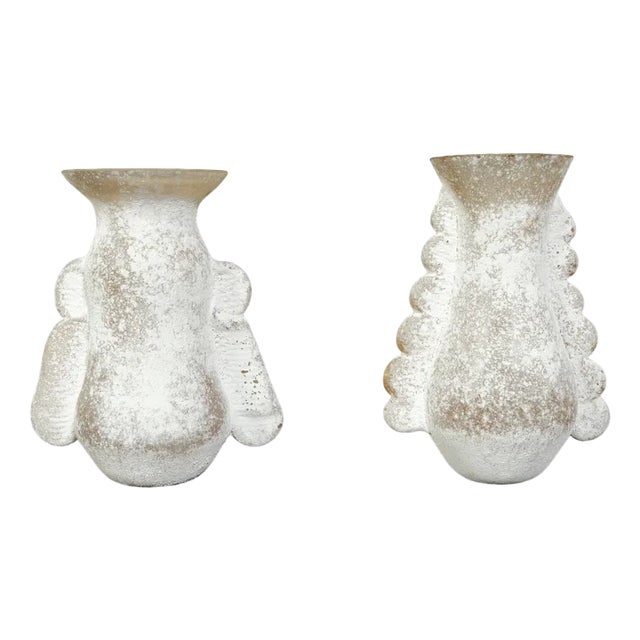 Vittorio Rigattieris Scratch Glasses by Seguso, 1970s, Set of 2 For Sale