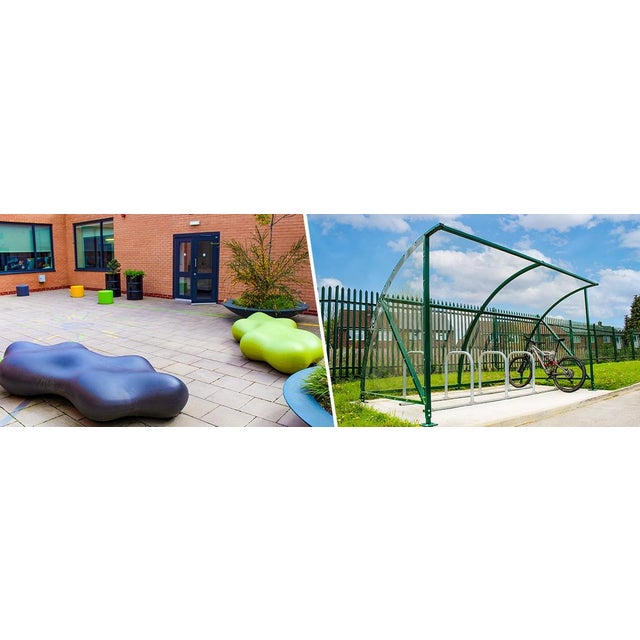 Karim Rashid Lava Bench for Vondom in Pistachio Green; Spain For Sale - Image 10 of 18