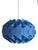 1970s Mid-Century Modern Blue Pendant Lamp, Denmark, 1970s For Sale - Image 5 of 5